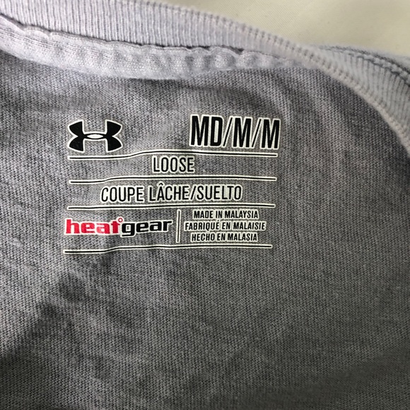 UNDER ARMOUR: LOOSE WORKOUT SHIRT - Picture 3 of 3